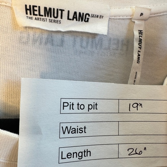 Helmut Lang Long Sleeve Cotton Shirt White - Picture 11 of 12